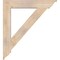 Ekena Millwork Traditional Traditional Smooth Bracket, Douglas Fir, 5 1/2"W x 38"D x 42"H BKT06X38X42TRA01SDF - alternate 2